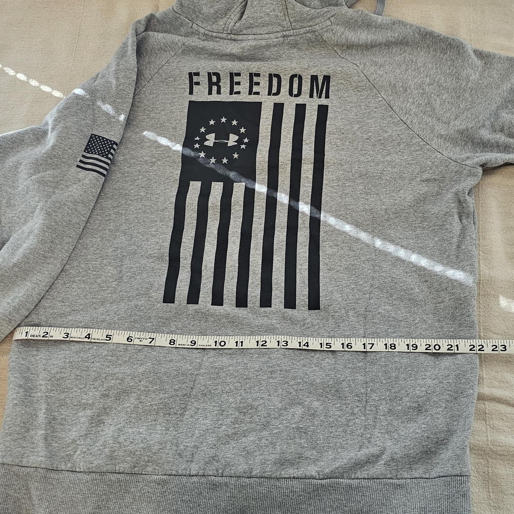 Under Armour Gray Freedom Hoodie